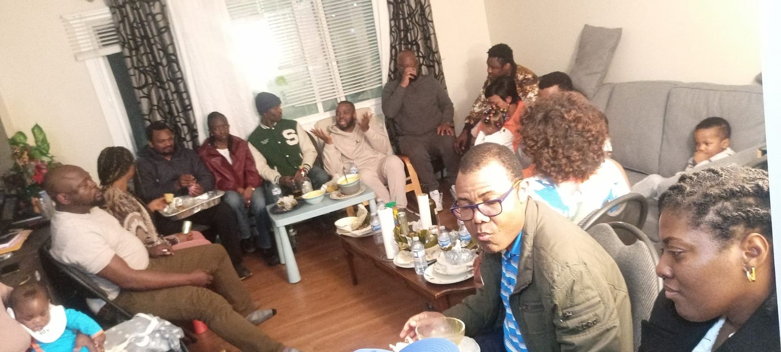 POOLAH members at a recent monthly General Assembly, hosted at a member's home.